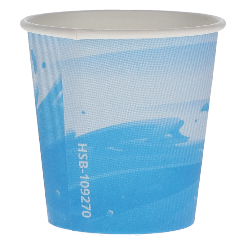 HSB - Paper Cups, 5oz, Light Blue, 1000/Case