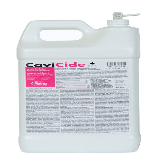 Cavicide Surface Disinfectant and Cleaner, 2.5 Gal Bottle