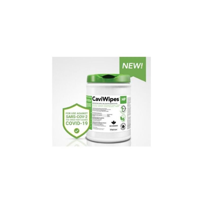 Metrex CaviWipes HP 6" x 6.75" Large 160 Wipes/Pk | MET-11-1610