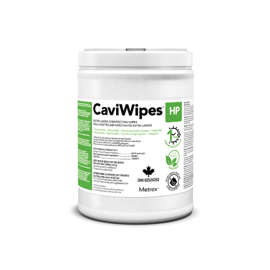 Metrex CaviWipes HP 9" x 12" X-Large 65 Wipes/Pk | MET-11-1650