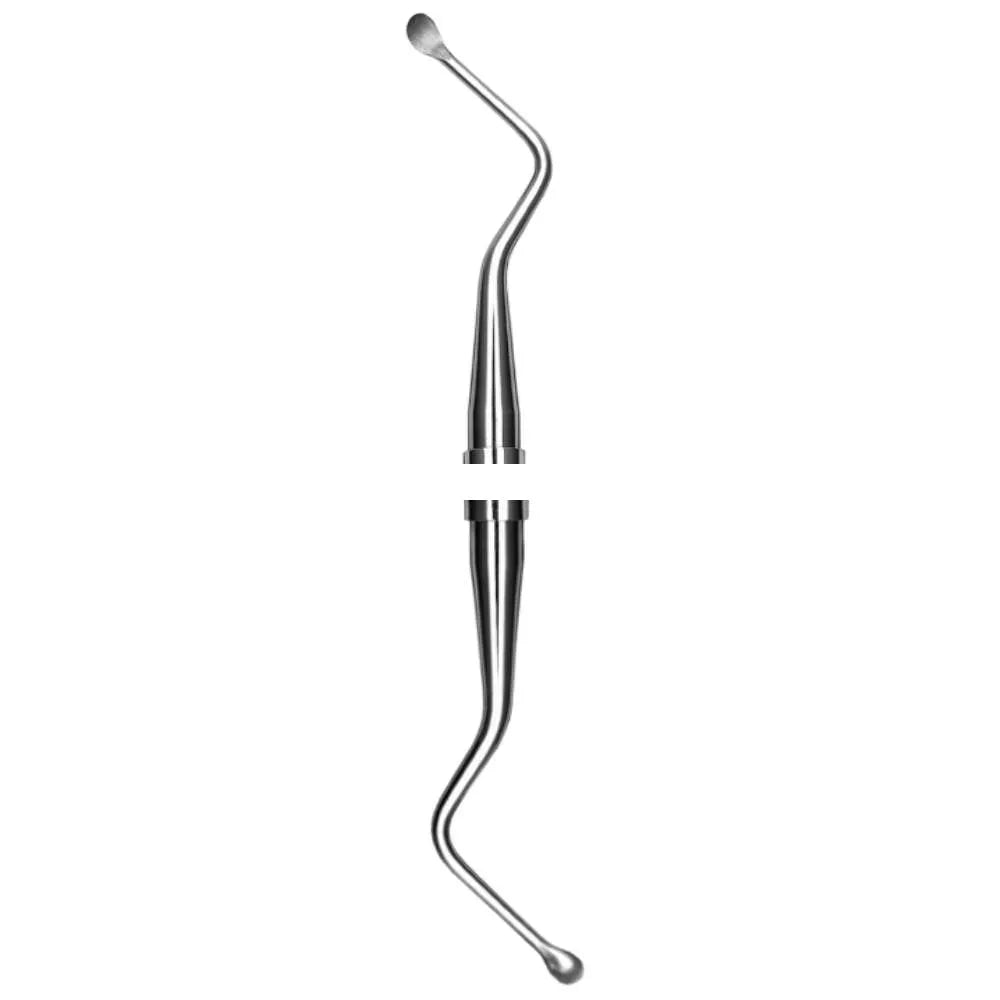 11 Miller Surgical Curette 3.6 mm, Double-Ended Medium-Large Spoon for Molar Socket Debridement - SurgiWorld SC11M