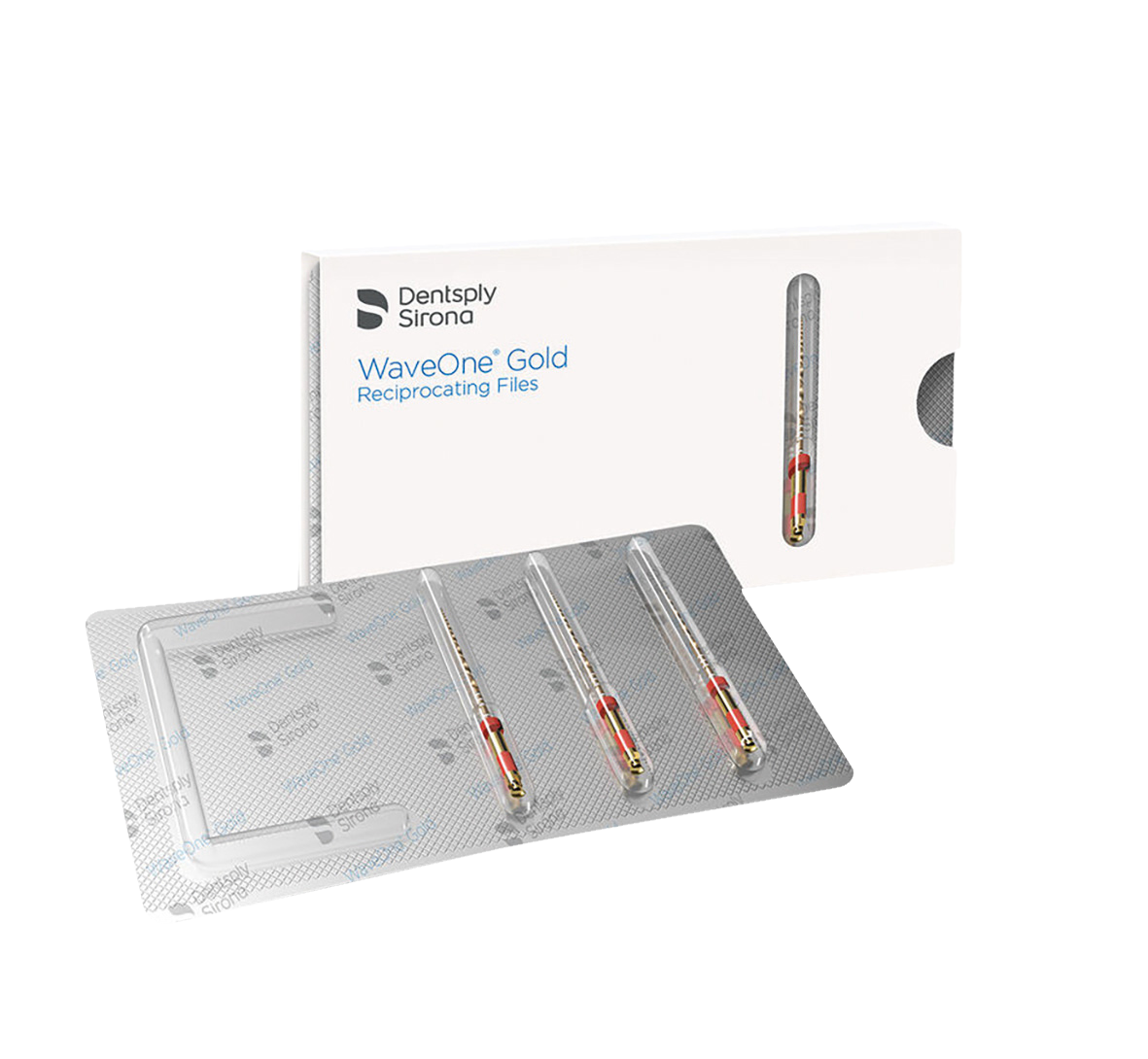Dentsply Sirona WaveOne Gold Rotary Endodontic Files 25mm Small 3/Pk | DE-A0753225G0S03