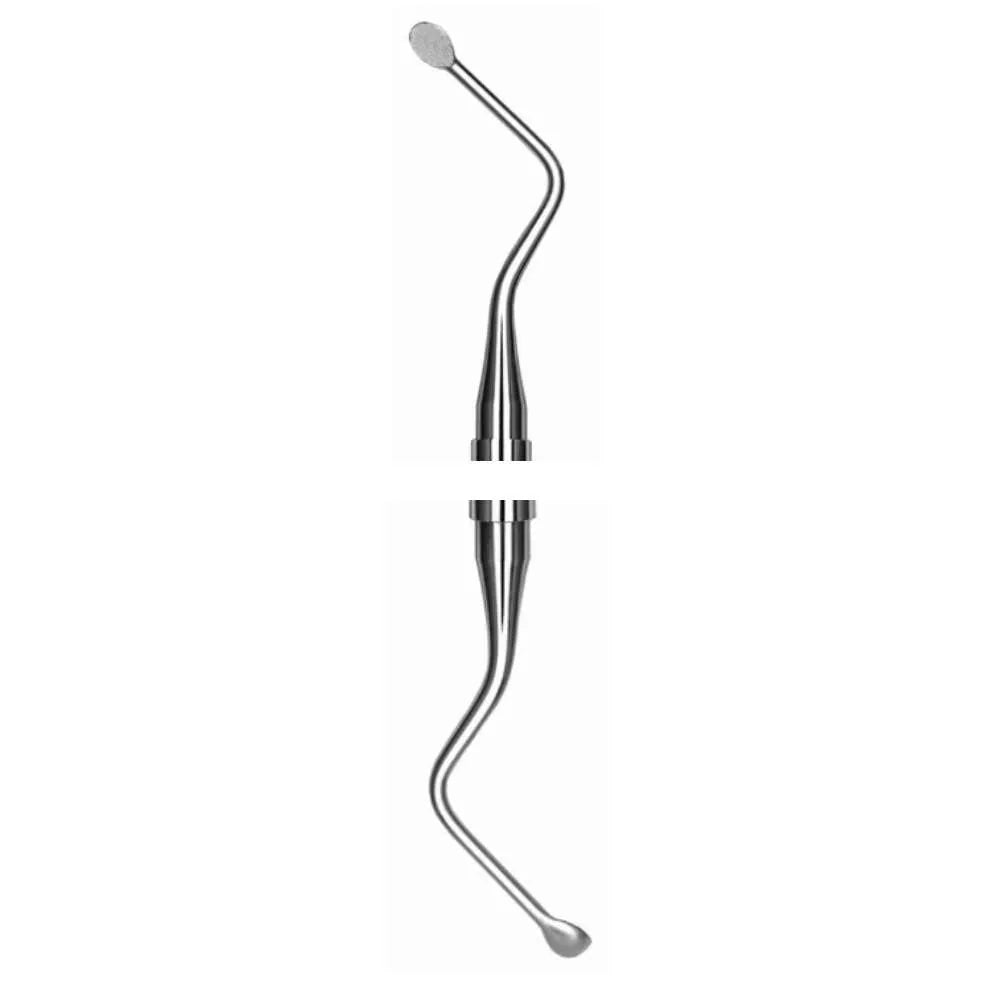 12 Miller Surgical Curette 4.2 mm, Largest Double-Ended Spoon for Wide Molar Sockets and Cyst Debridement - SurgiWorld SC12M