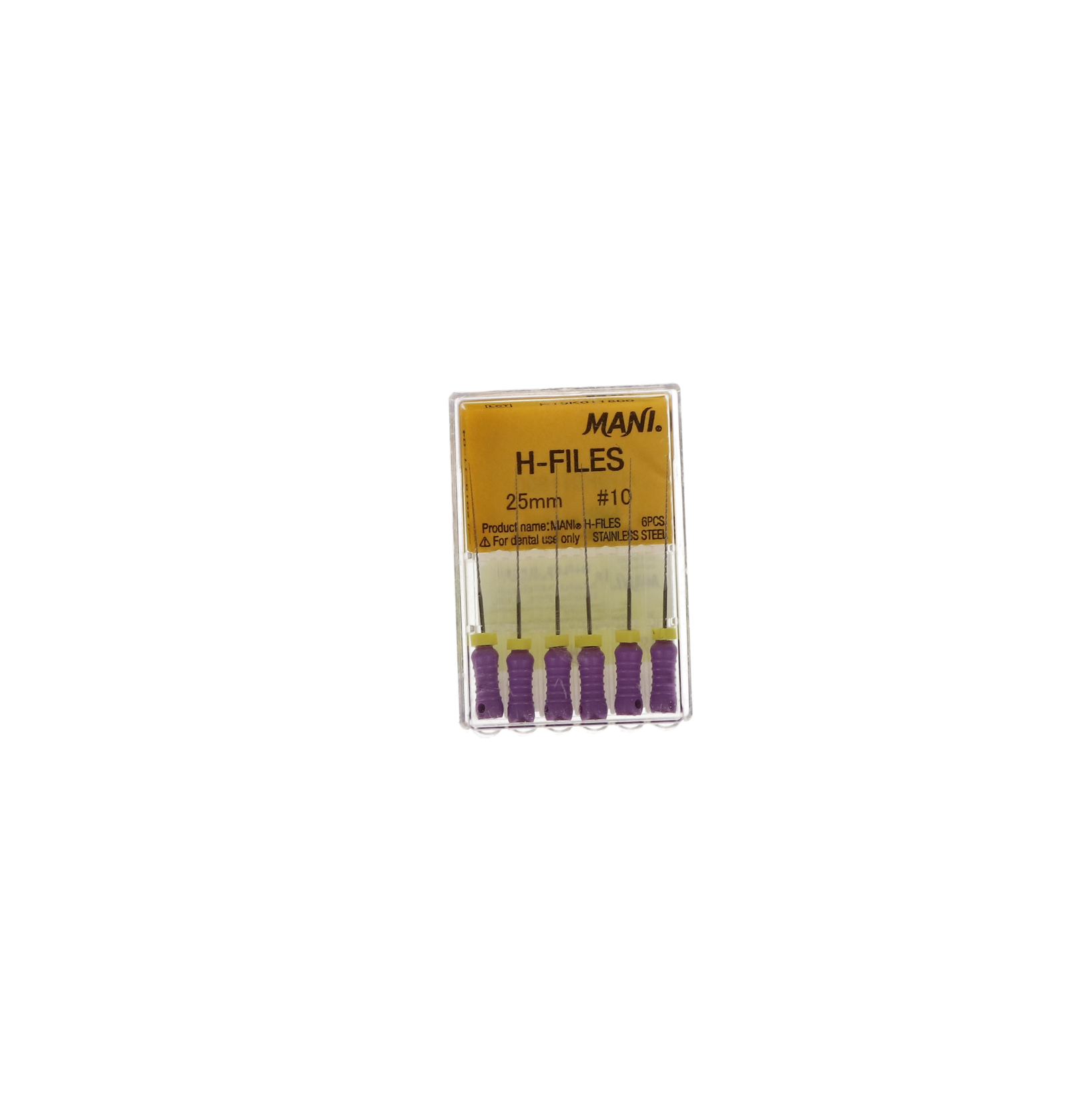 Hedstrom Files, Stainless Steel, 25 mm, # 10, Purple, 6/Pk