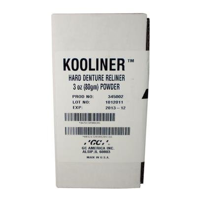 GC America Kooliner Chairside Hard Denture Reline Material – Powder Refill, 3 oz, 1/Pk | GC-345002