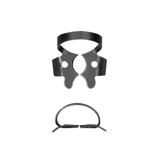 3 Lower Molars Rubber Dam Clamp - HiTeck Medical Instruments