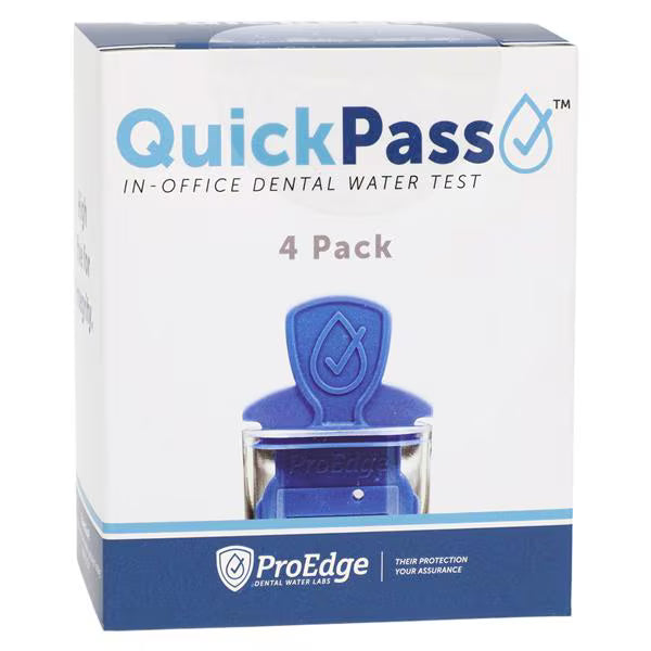 ProEdge QuickPass IN Office Dental Water Test 4/pk
