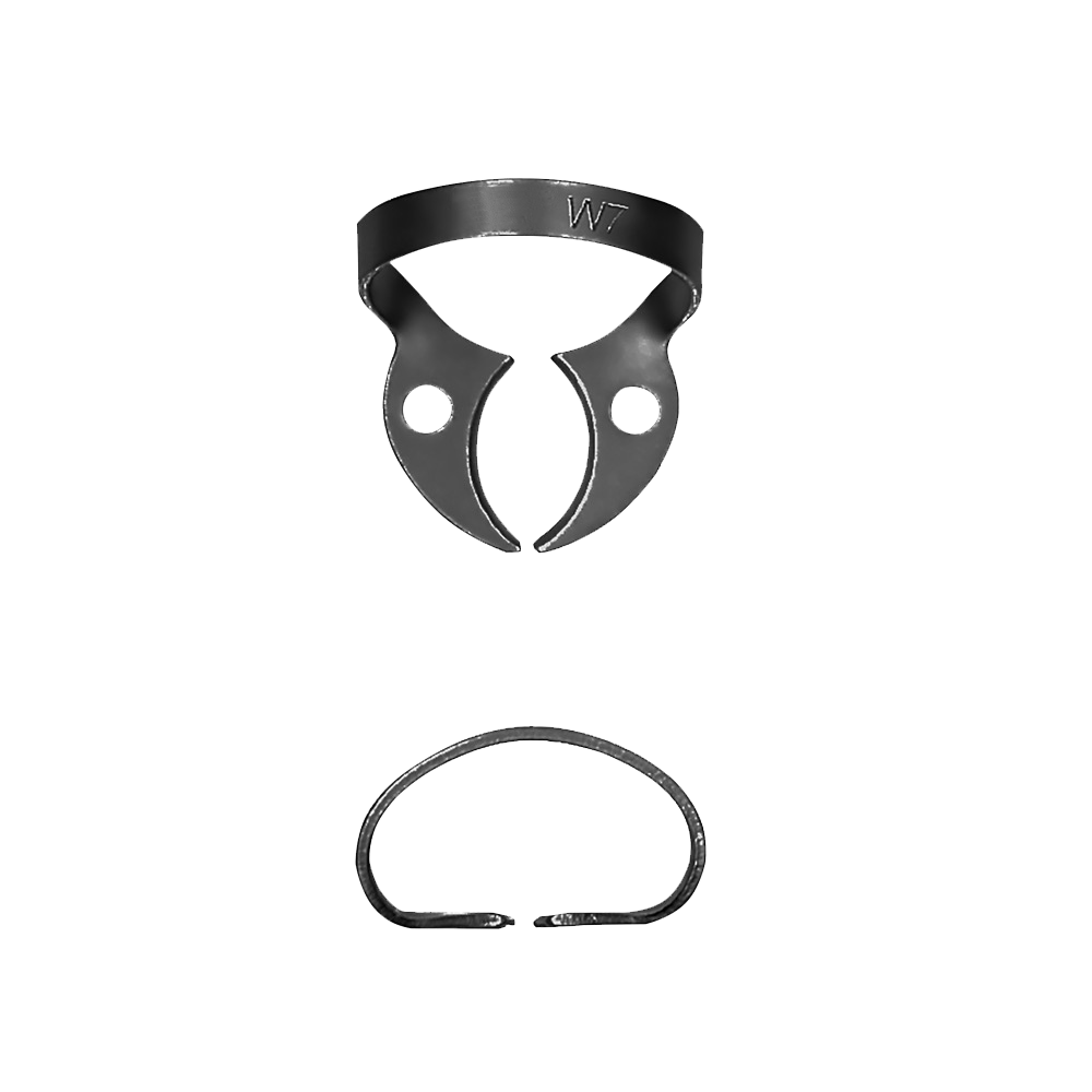 W7 Lower Molars Rubber Dam Clamp - HiTeck Medical Instruments