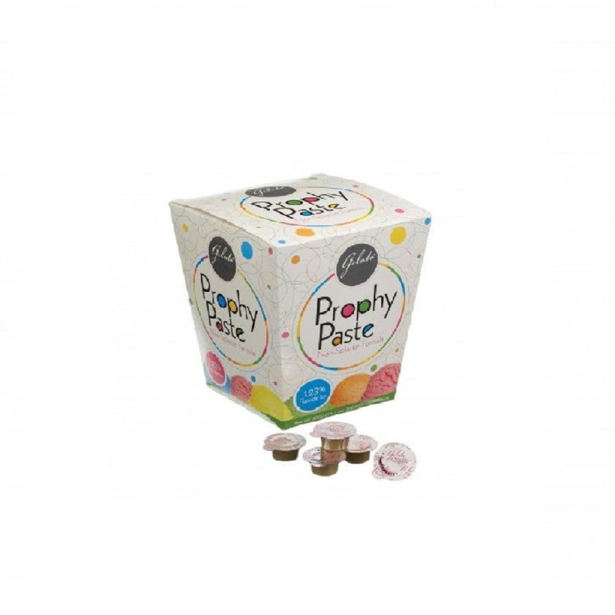 Keystone: Gelato Prophy Paste Cups Course Raspberry 2g 200/Bx - 24-15977