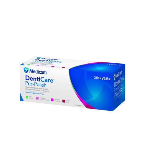 Medicom: Denti-Care Prophy Cups 200x2g Medium Cherry - 10047-MC