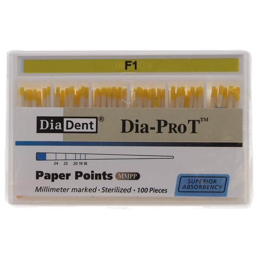 Dia-Pro T Paper Points 100/bx - PP Dia-ProT Assorted (F4/F5)