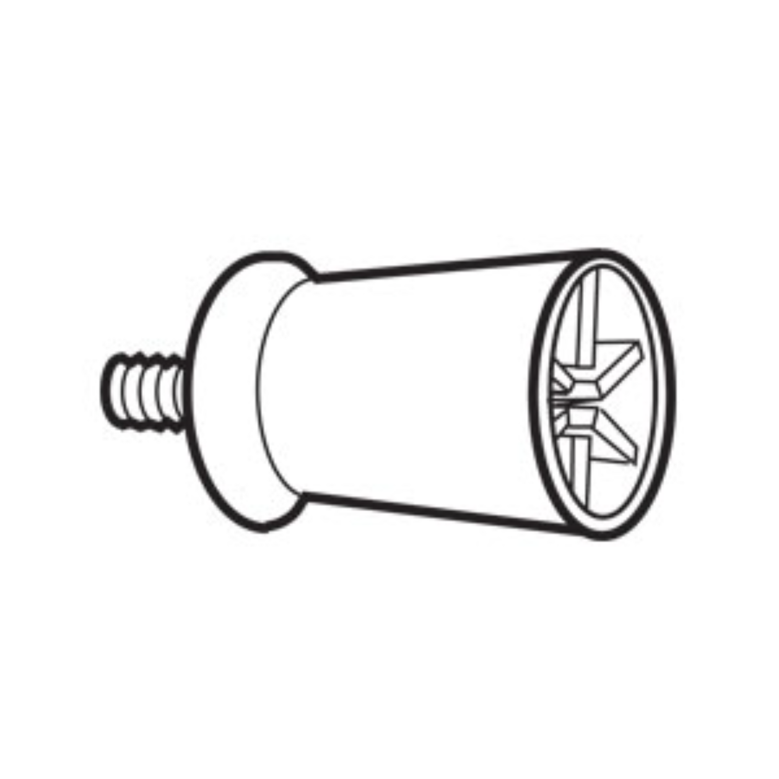 Allpro: Nonlatex Prophy Cups Screw Type web Aqua Unscented 1000/Pk - 103-S-1000