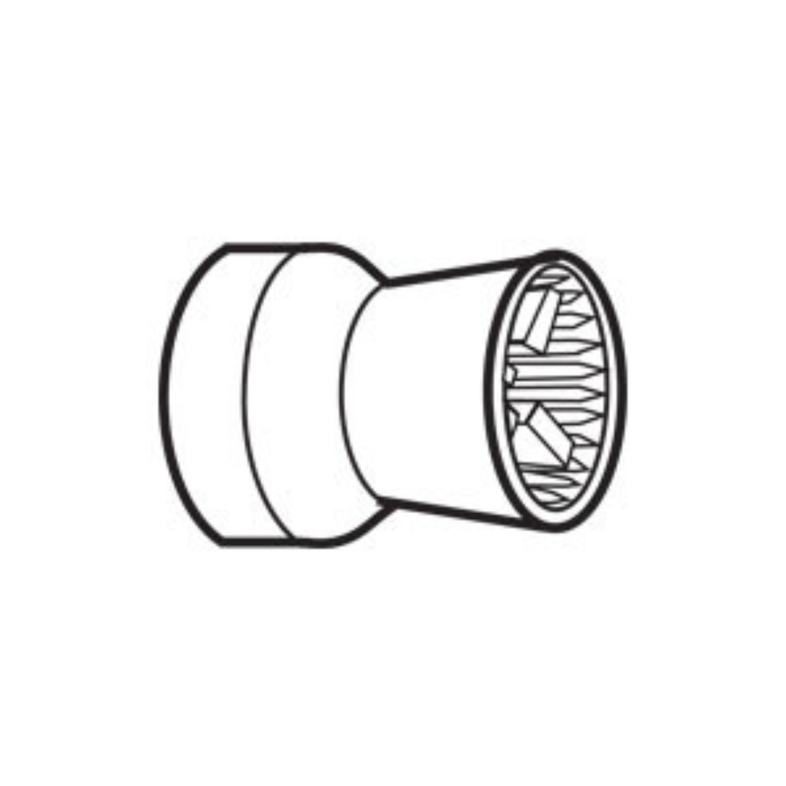 Allpro: Prophy Cups Snap-On Ribbed/Webbed Soft Blue 144/Pk - 302-B-1000