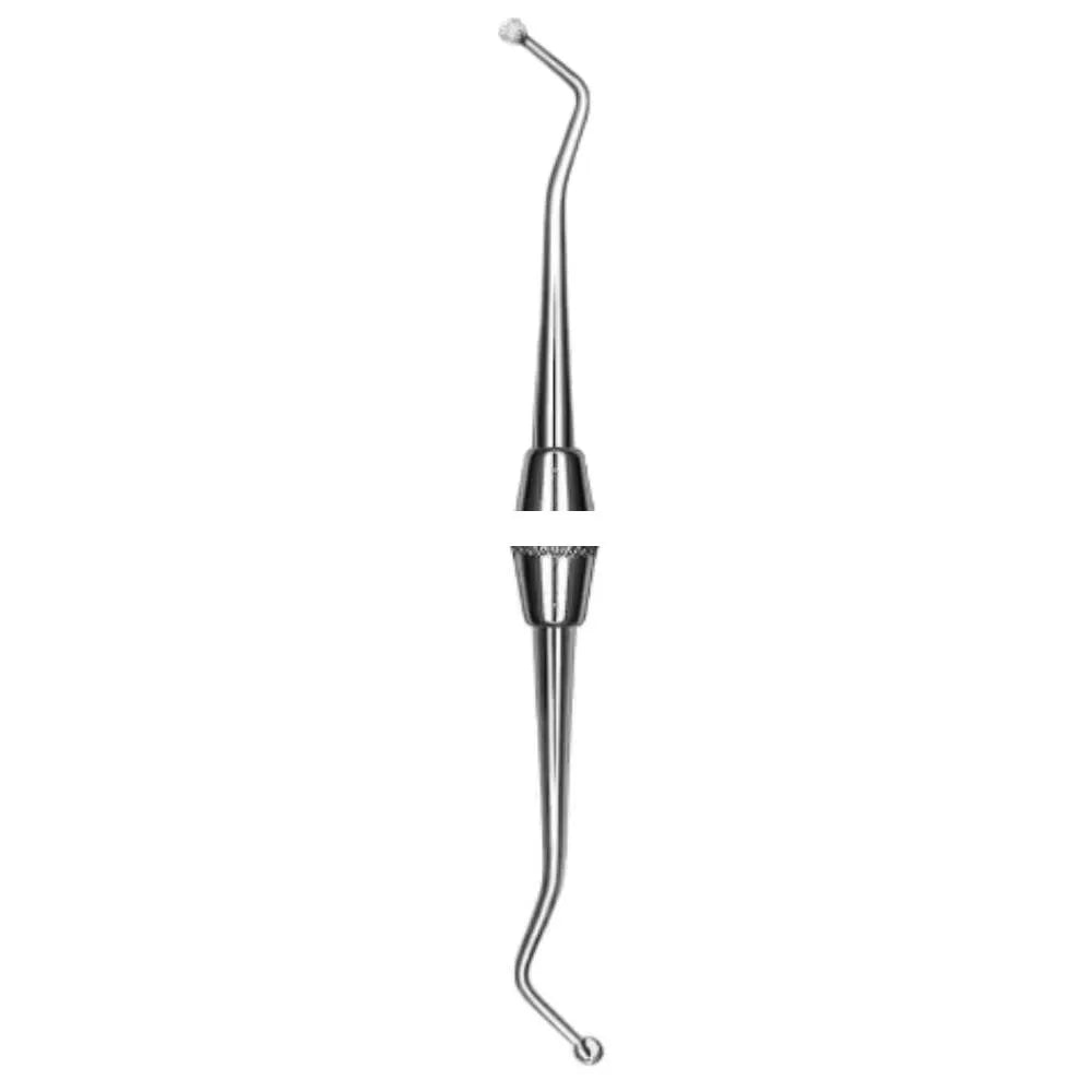 19 Dental Spoon Excavator 2 mm, Large-Blade Double-Ended Excavator for Bulk Caries Removal - SurgiWorld RX119