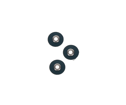 Sof-Lex Contouring and Polishing Discs, Pop-On, 3/8", Medium, Dark Blue, 85/Pk, 1981M
