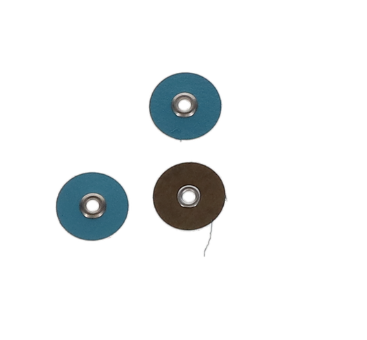 Sof-Lex Contouring and Polishing Discs, Pop-On, 1/2", Fine, Blue, 85/Pk, 1982F