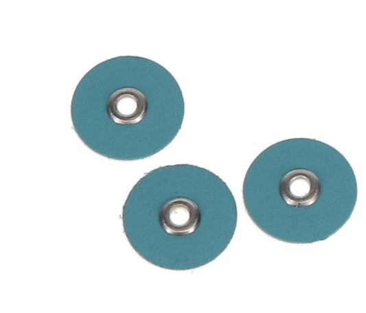 Sof-Lex Contouring and Polishing Discs, Pop-On, 1/2", Superfine, Light Blue, 85/Pk, 1982SF