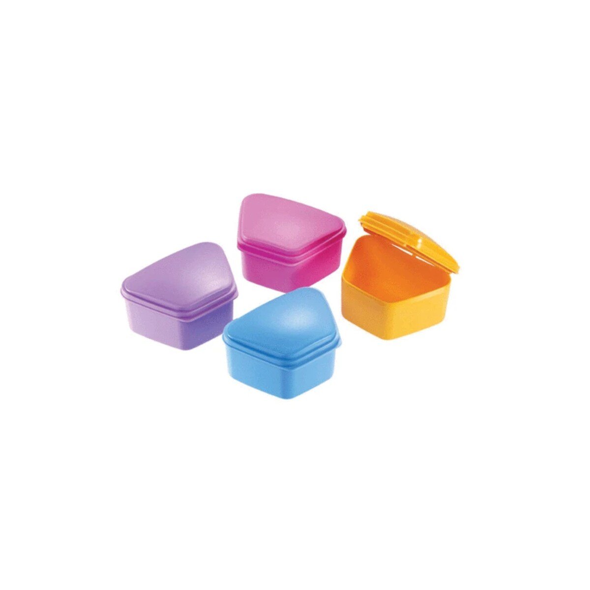 D2: Denture Boxes Large Assorted Colors 12 per Box - DB-003