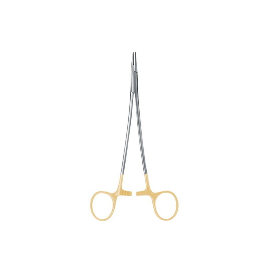 Micro Vascular Needle Holder, 18CM, Tungsten Carbide (6-0,7-0,8-0) - HiTeck Medical Instruments