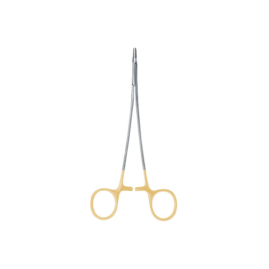 Mini Ryder Needle Holder, 18CM, Tungsten Carbide (8-0,9-0,10-0) - HiTeck Medical Instruments