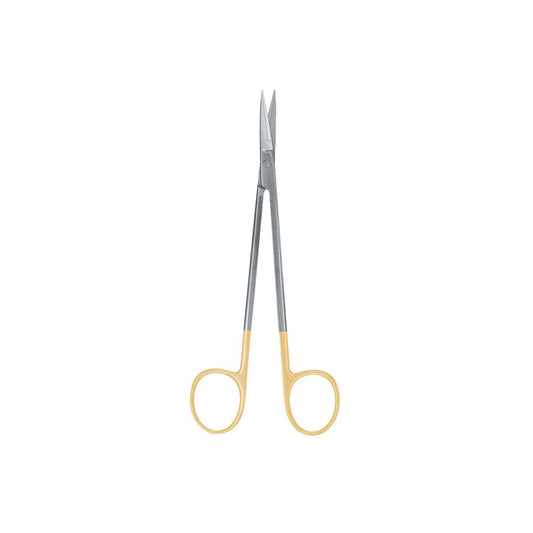 Kelly Scissor Straight, 16CM, 1 Blade Serrated, Tungsten Carbide - HiTeck Medical Instruments