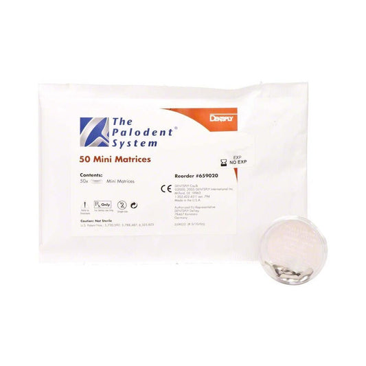 Dentsply Sirona Palodent® Sectional Matrix System – Mini-Matrices, 100/Pkg | DE-659021