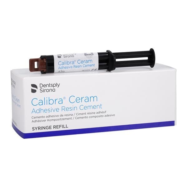 Calibra® Ceram Adhesive Resin Cement, 4.5 g Automix Syringe Refill, Medium