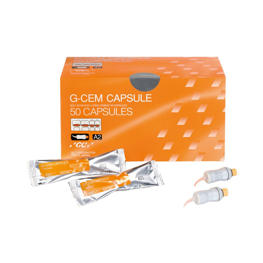 GC America G-CEM Self Adhesive Luting Cement Capsules A2 50 Count