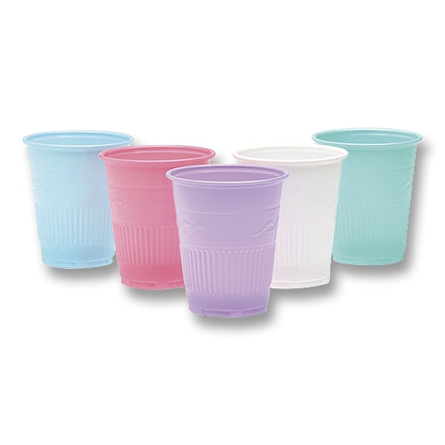 Safe Dent Disposable Plastic Cups 5oz , 1000/Case - Blue - Safe-Dent