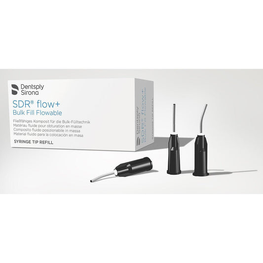 Dentsply Sirona SureFil® SDR™ Flow Syringe Tip Refills – 60/Pkg | Precision Dispensing Tips for Flowable Composites – DE-61C111