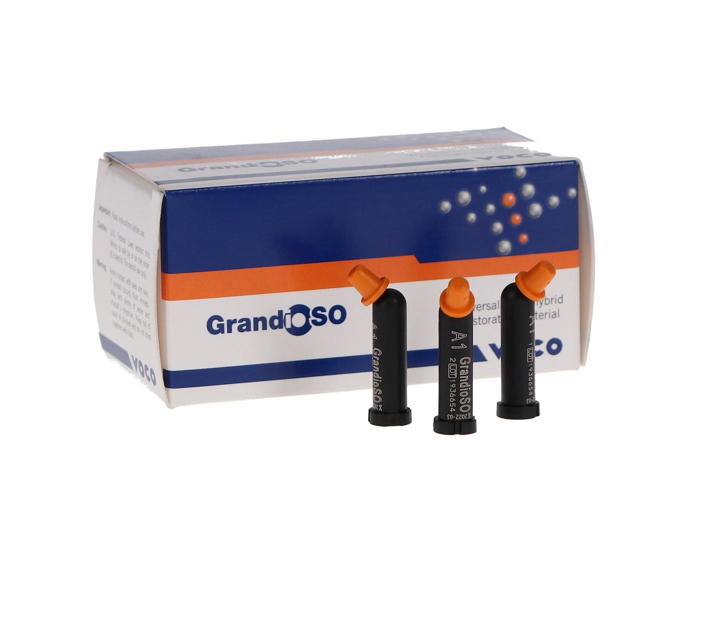 Voco GrandioSO Nano-Hybrid Composite 0.25g Caps A4 16 Counts
