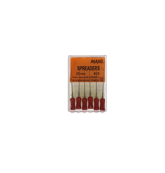 Finger Spreader with Plastic Handle, Stainless Steel, 25 mm, # 25, Red, 6/Pk, FS25
