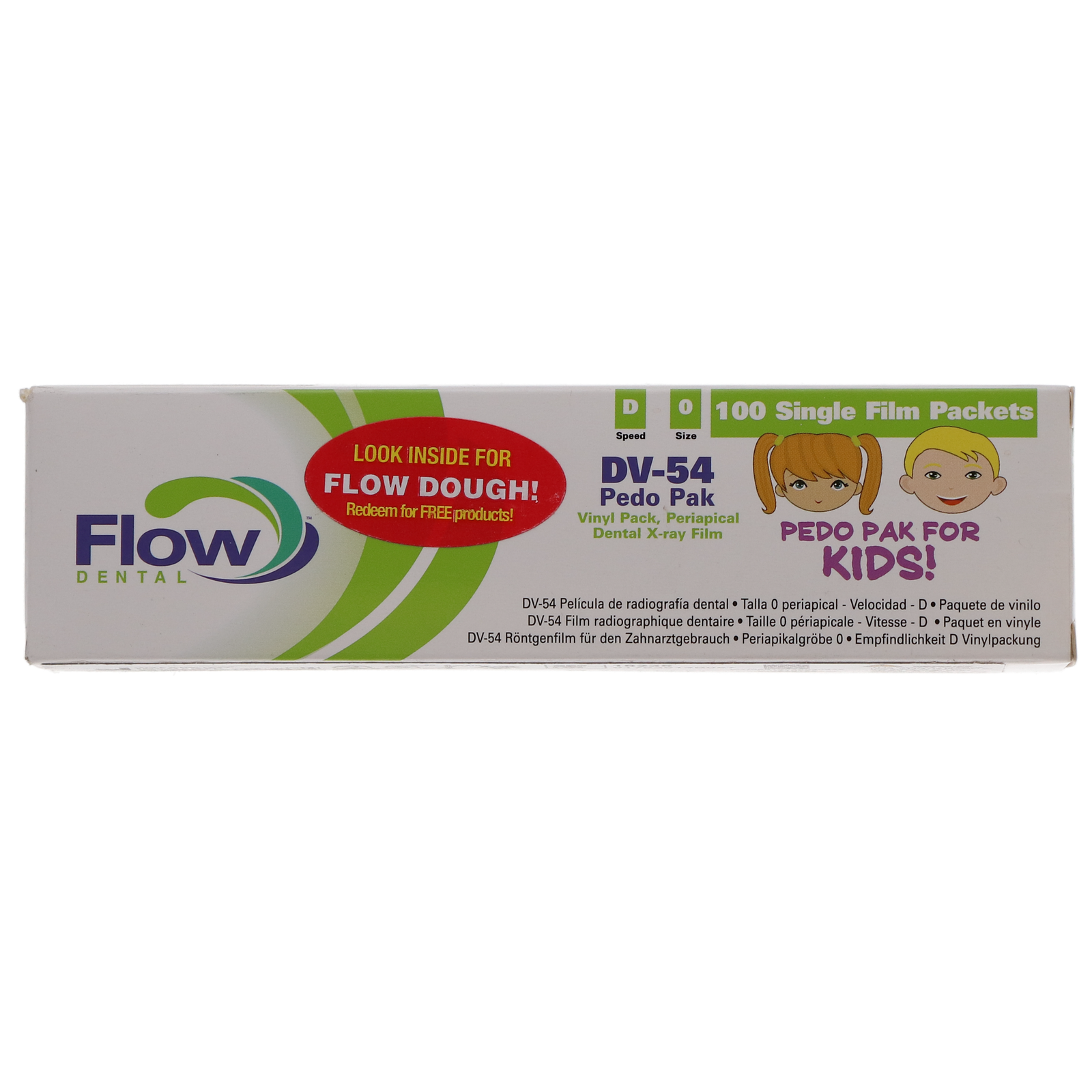 FlowXRay: Flow X-Ray Film DV54 Size#0 D-Speed - 18235