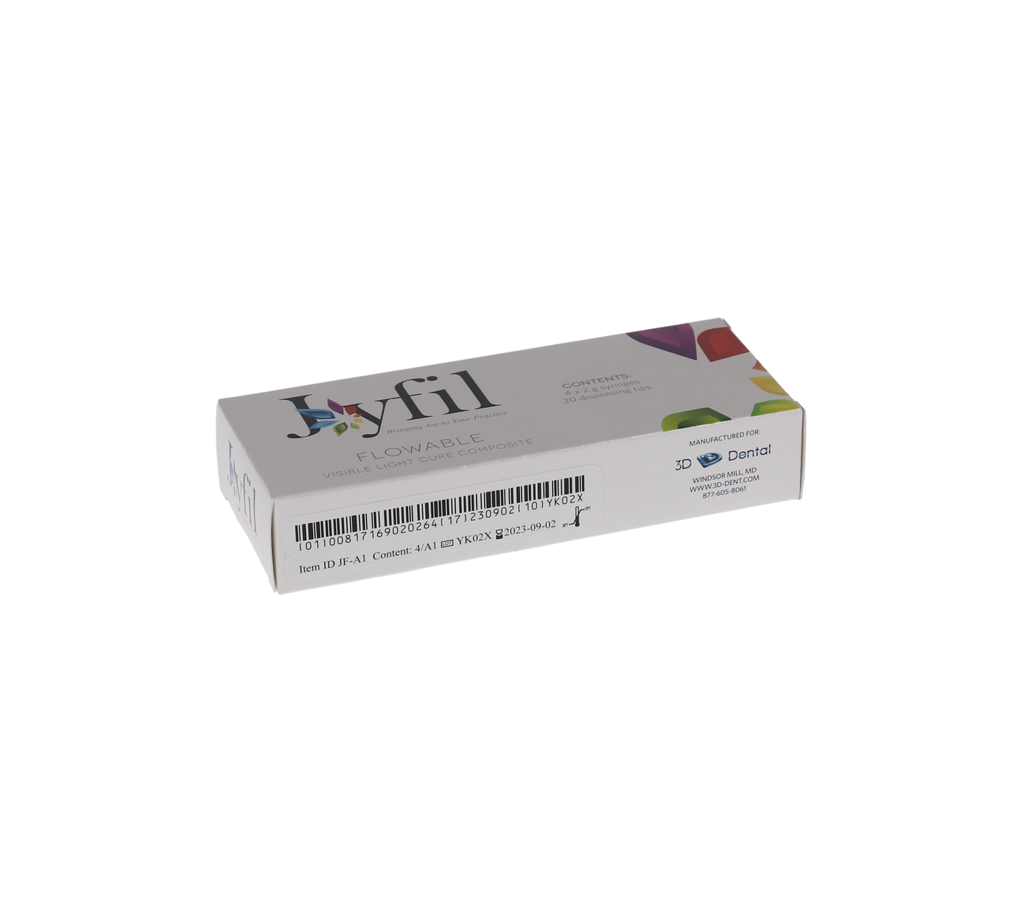 Joyfil Flowable Composite Refill 2gm 4/Pk, Shade D4