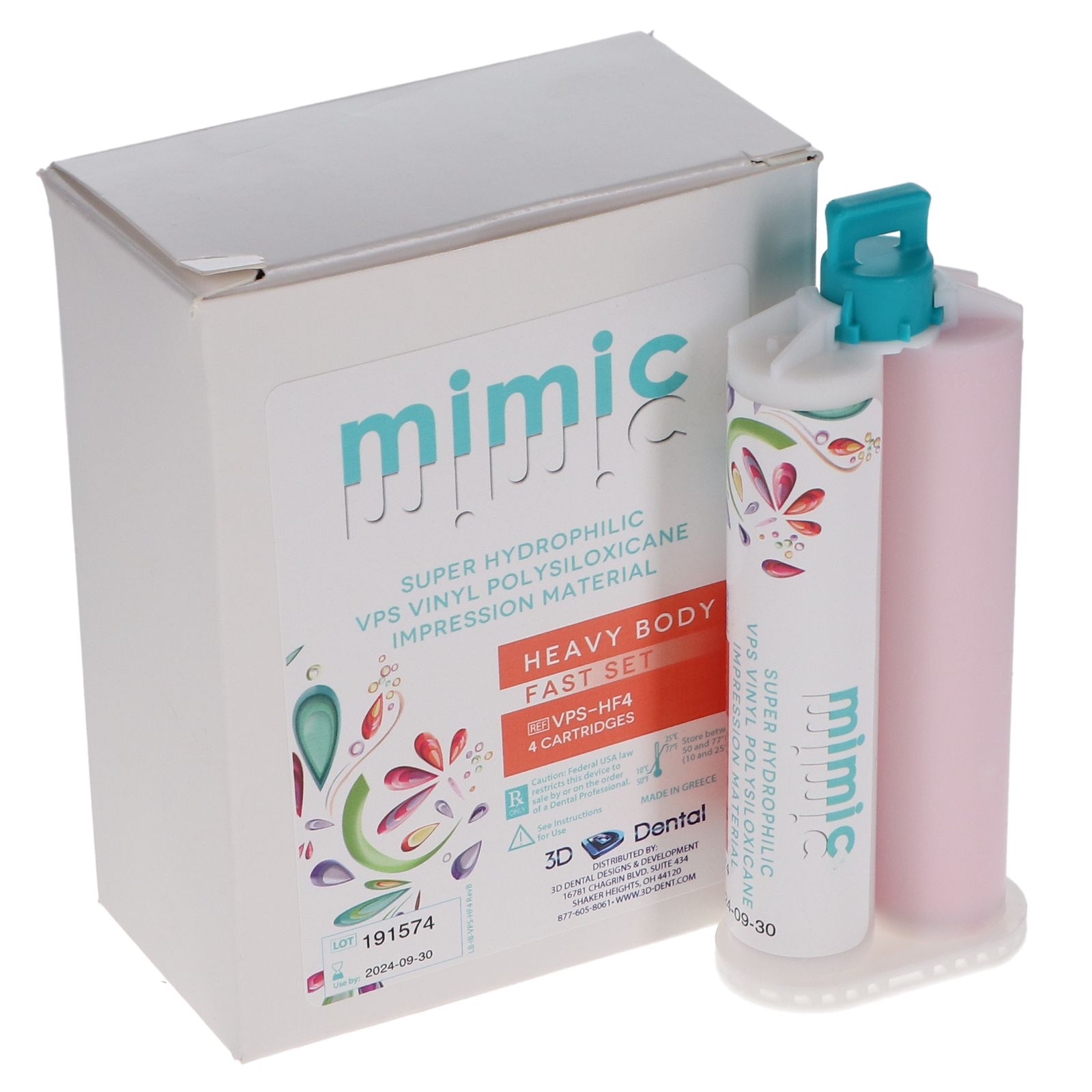 Mimic Impression Material VPS 2/Pk - Regular