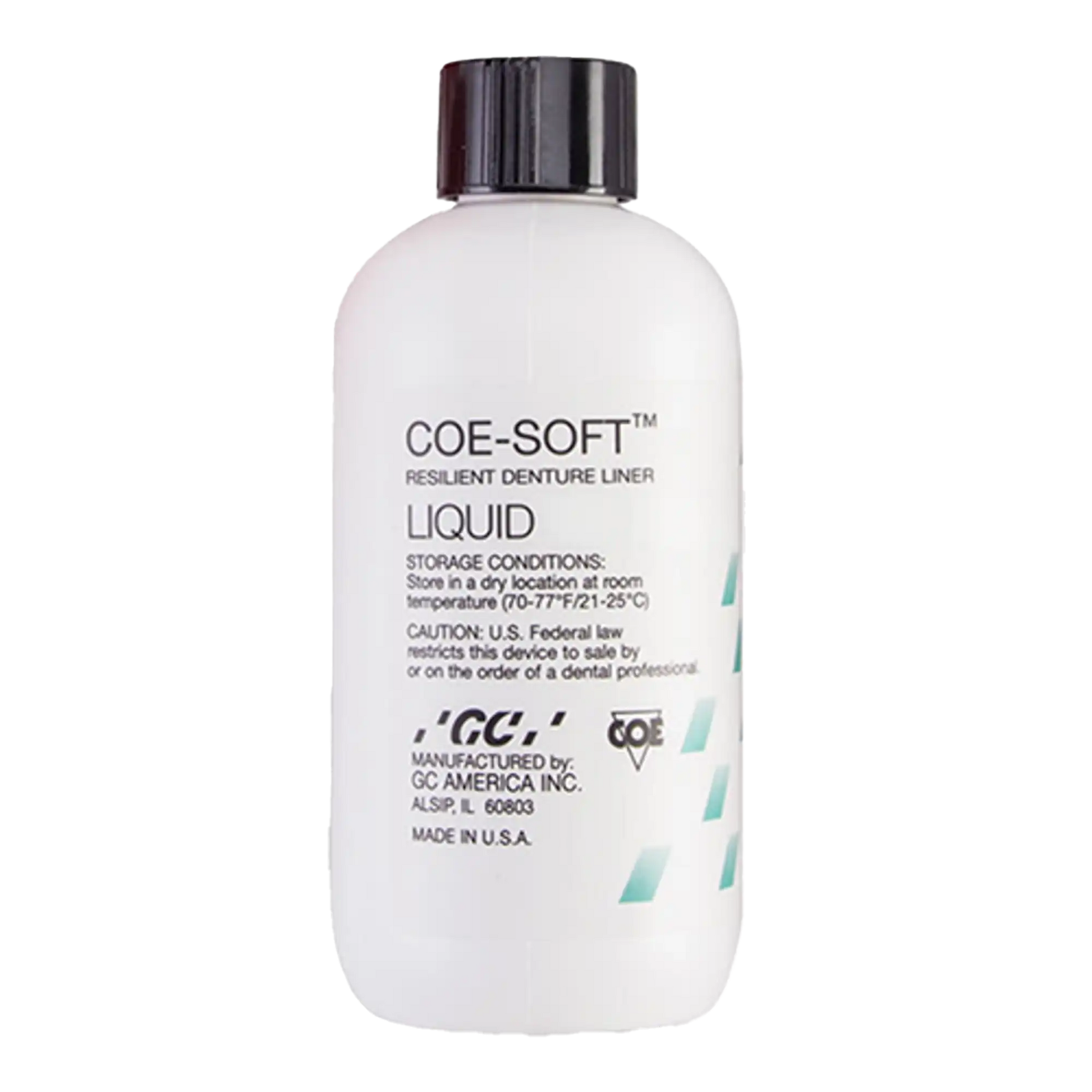 GC America COE-SOFT Soft Denture Reline Material Liquid Refill