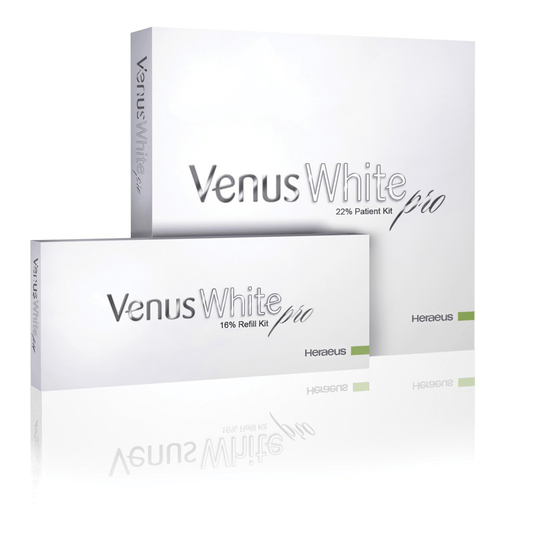 Kulzer Venus White Pro 22% carbamide peroxide whitening gel refill kit 3 x 1.2 mL