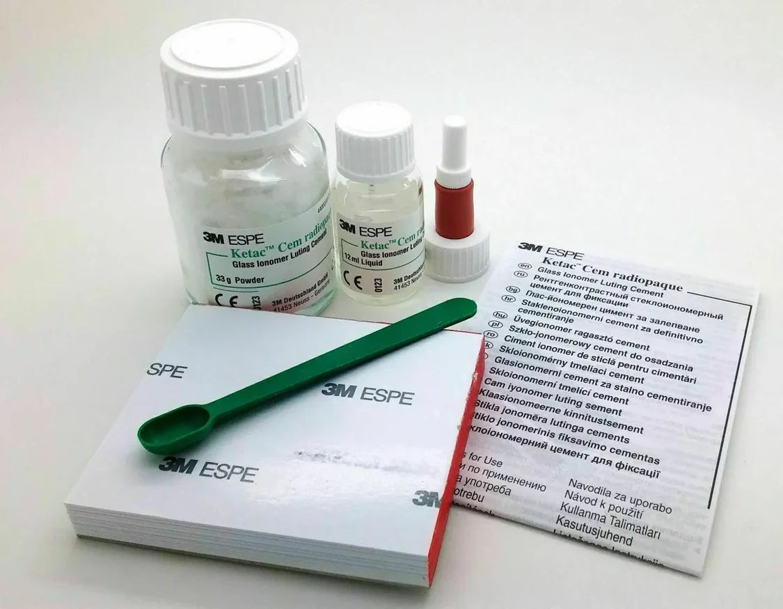 3M™ Ketac™ Cem Radiopaque Permanent Glass Ionomer Luting Cement Intro Kit-  37200
