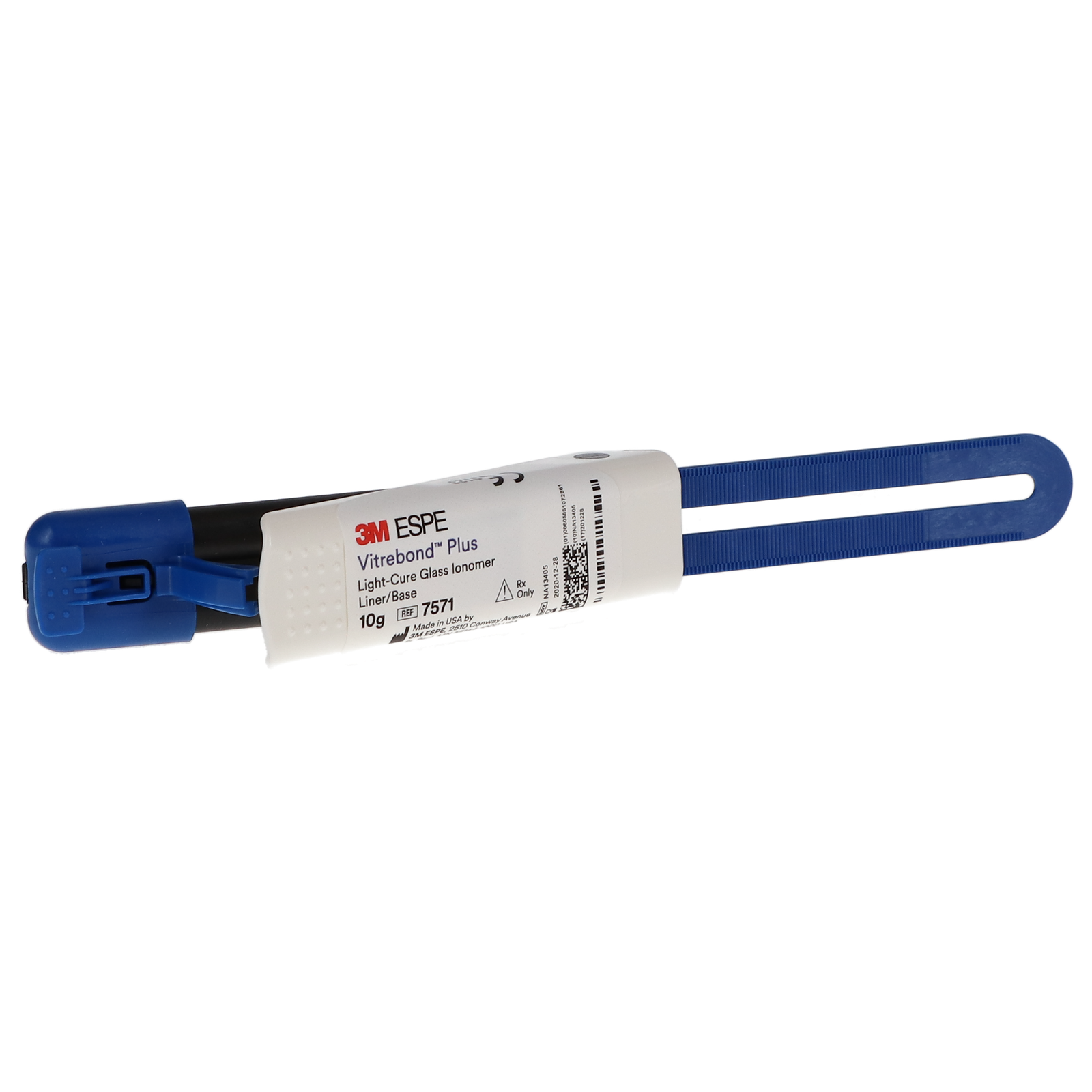 Vitrebond Plus Glass Ionomer Liner/Base, Light-Cure, Single Pack, 1/Pk