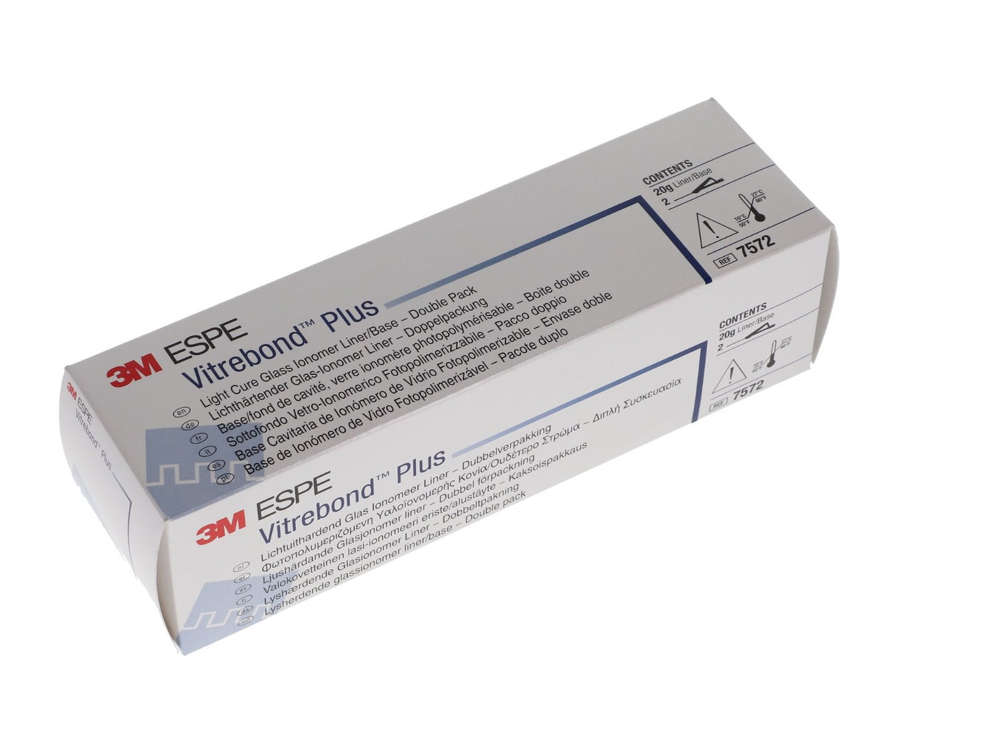 Vitrebond Plus Glass Ionomer Liner/Base, Light-Cure, 2/Pk