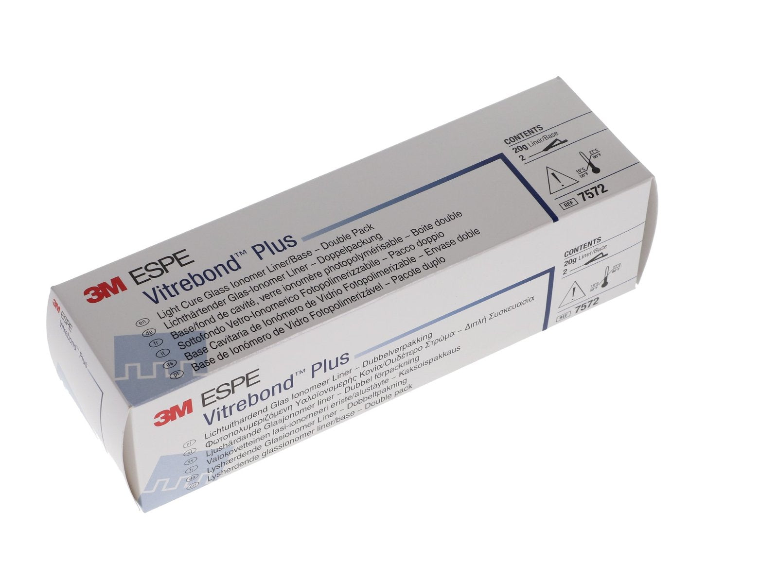 Vitrebond Plus Glass Ionomer Liner/Base, Light-Cure, 2/Pk