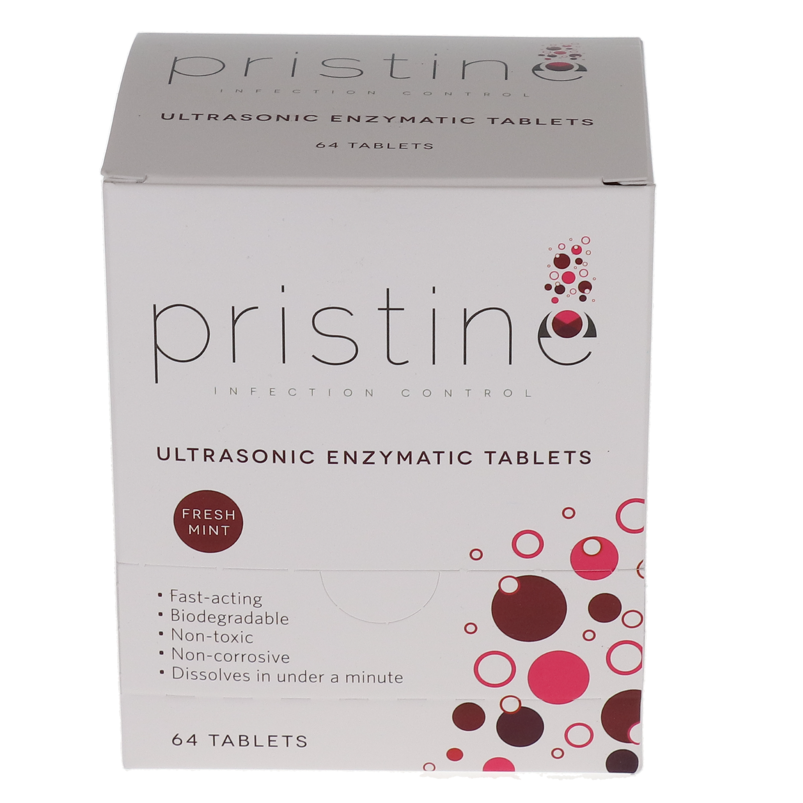 Pristine Ultrasonic Enzyme Cleaning Tablets 64/Box