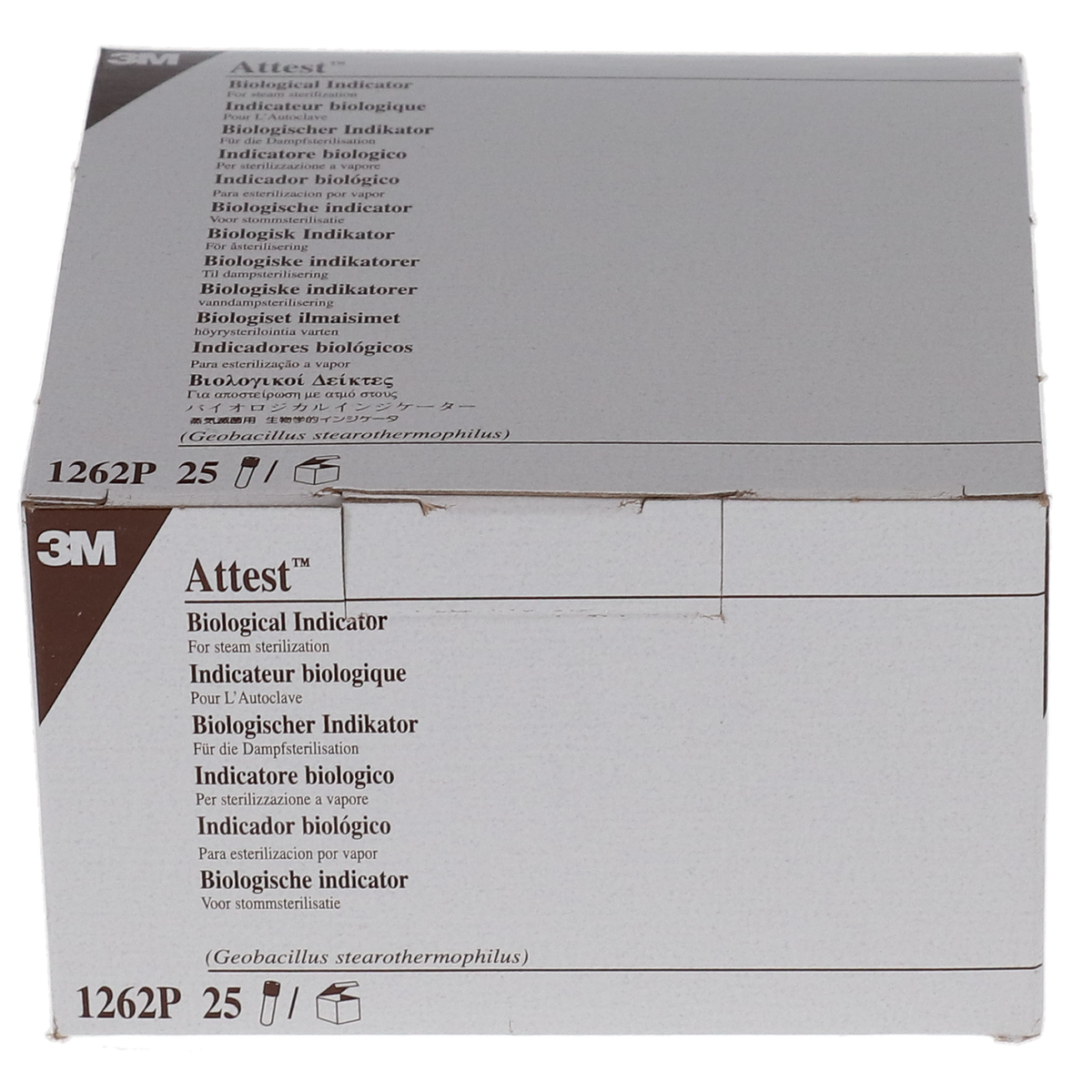 3M Attest 1262P Biological Indicators, 25/Pack
