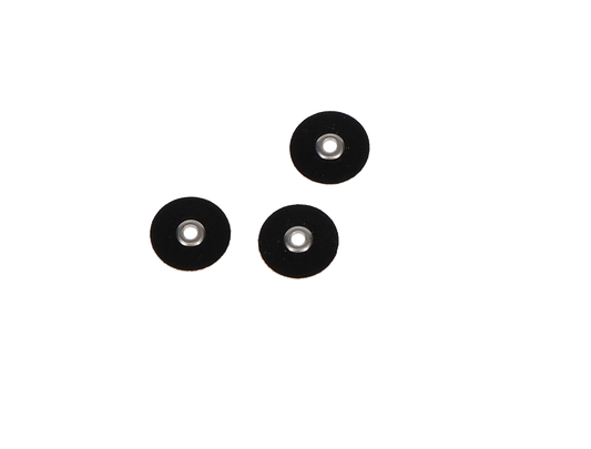 Sof-Lex Contouring and Polishing Discs, Pop-On, 1/2", Coarse, Black, 85/Pk, 1982C