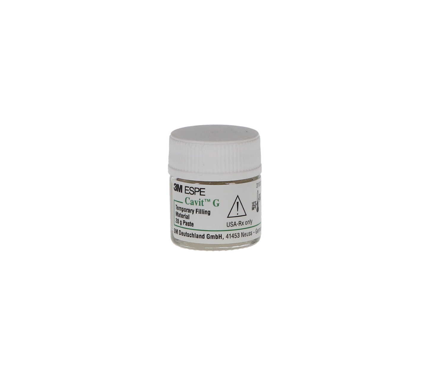 3M Cavit-G Single Jar, Gray (Soft) Temporary Filling Material, Self-Cure, 28 Gm - 44313