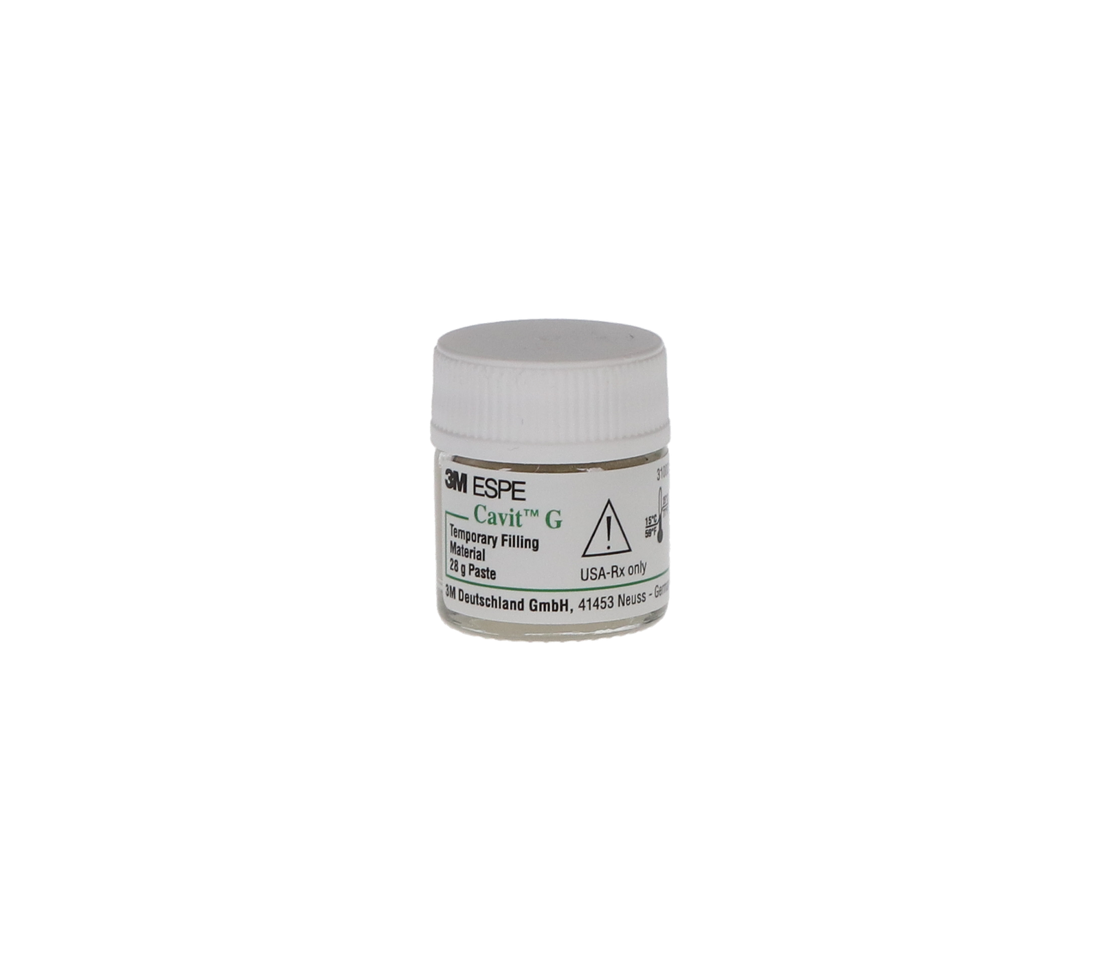 3M Cavit-G Single Jar, Gray (Soft) Temporary Filling Material, Self-Cure, 28 Gm - 44313