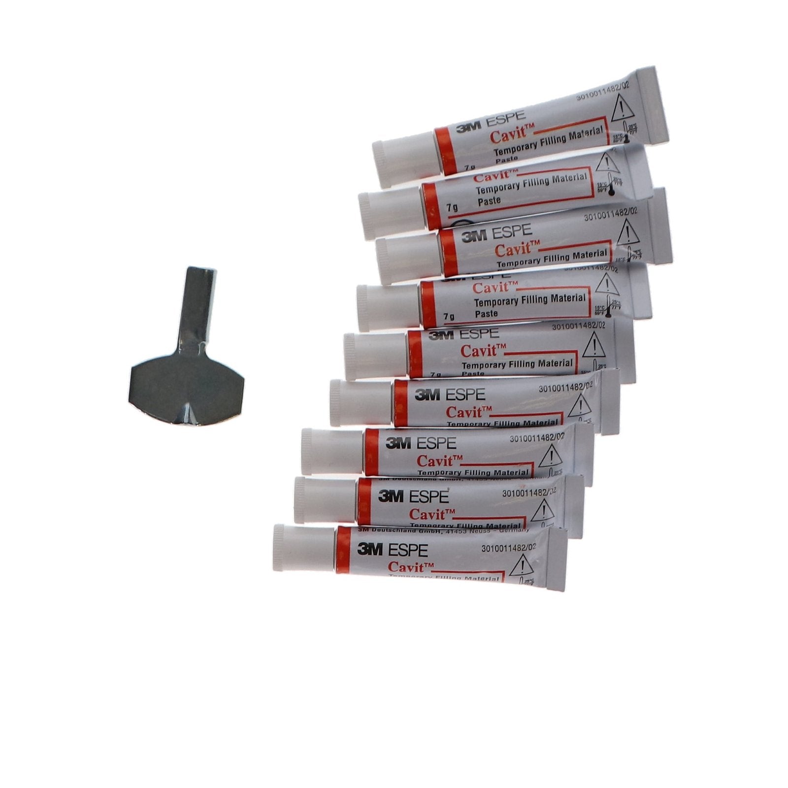 3M Cavit-O Temporary Filling Material, Hardest Set, 7 g Tube, Pink, 10/Pk