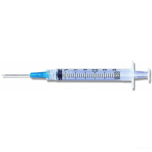 BD Tuberculin Syringes, with PrecisionGlide Needles, Slip-Tip, 1 ml, 27G x 1/2" -  100 per box