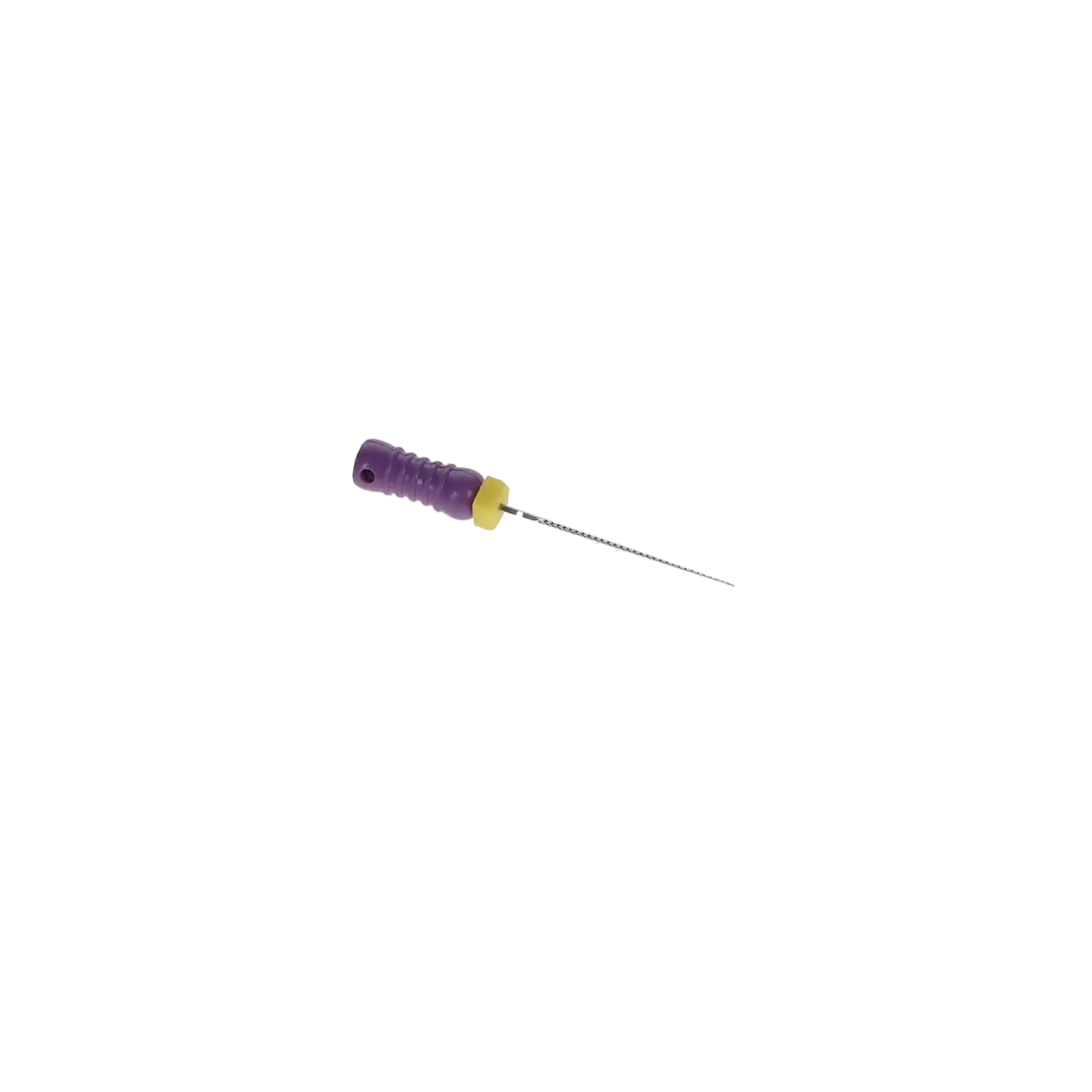 HSB Flex-Type stainless steel K-File 21 mm ISO #10 Purple 6/Pk