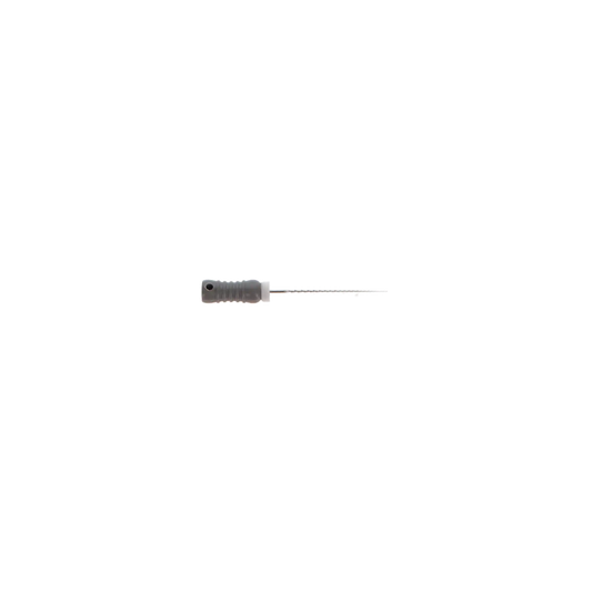 HSB stainless steel Hedstrom File 21 mm ISO #08 Grey 6/Pk